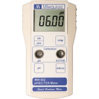 MW 802 pH, EC, TDS mérő